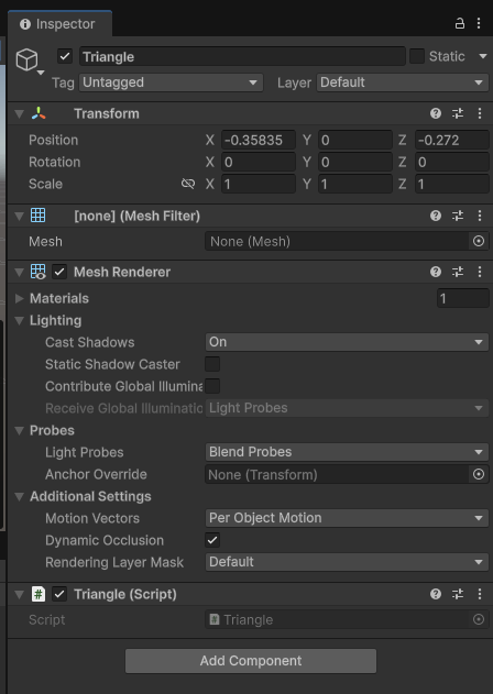 Unity window